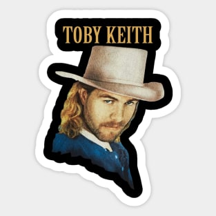 toby keith Sticker